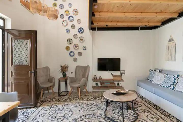 Kyrangelo Traditional House With Outdoor Jacuzzi Koskinou  Luaran gambar